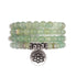 Bracelet/collier aventurine verte boules 6mm (perles d&