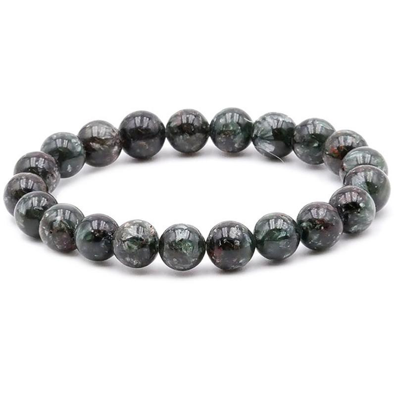 Bracelet séraphinite Russie AB (boules 7-9mm)