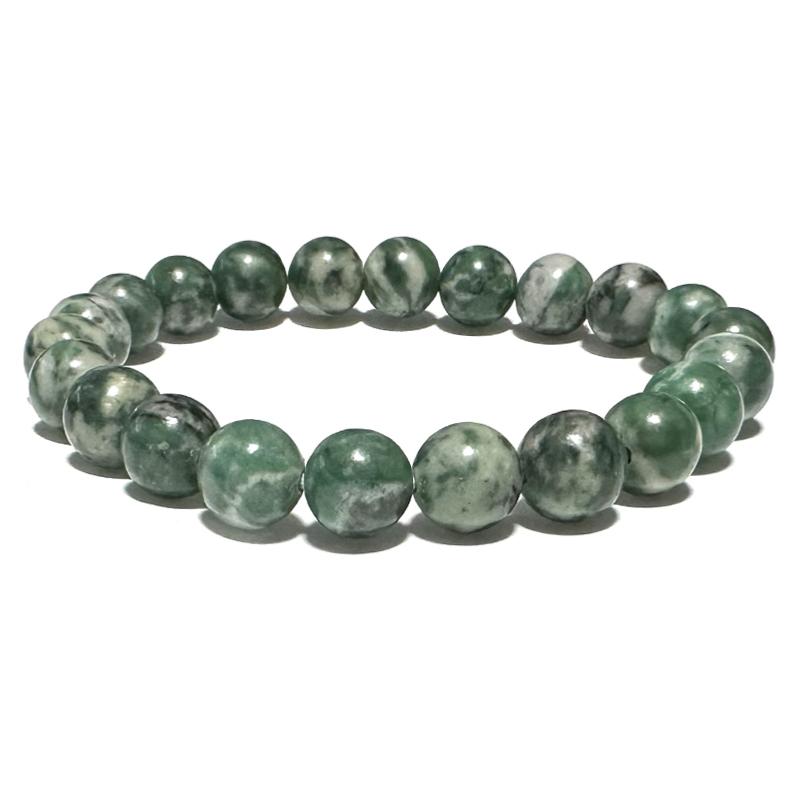 Bracelet serpentine Chine AB (boules 7-8mm)