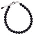 Bracelet shungite argent 925 (boules 6mm)