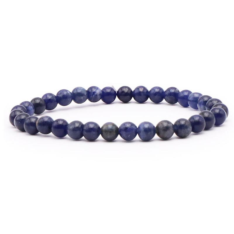 Bracelet sodalite Brésil AA (boules 5-6mm)