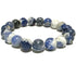 Bracelet sodalite Brésil A (boules 10mm)