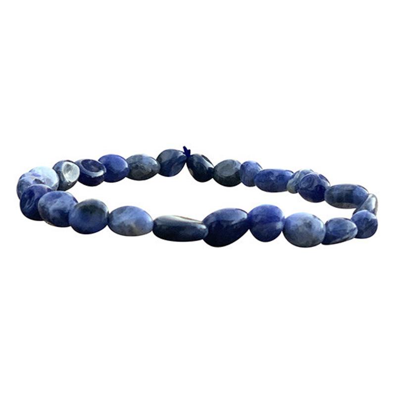 Bracelet sodalite Brésil A (grains 5-7mm)