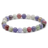 Bracelet tanzanite multicolore AA (boules 7-8mm)