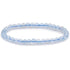 Bracelet topaze bleue Zimbabwe AAA (boules 5-6mm)