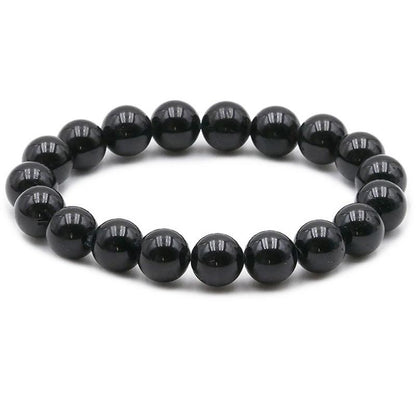 Bracelet tourmaline noire  Brésil A (boules 10mm)