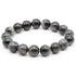 Bracelet tourmaline oeil de chat Afrique du Sud A (boules 11.5-12.5mm)