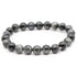 Bracelet tourmaline oeil de chat Afrique du Sud A (boules 8.5-9,5mm)