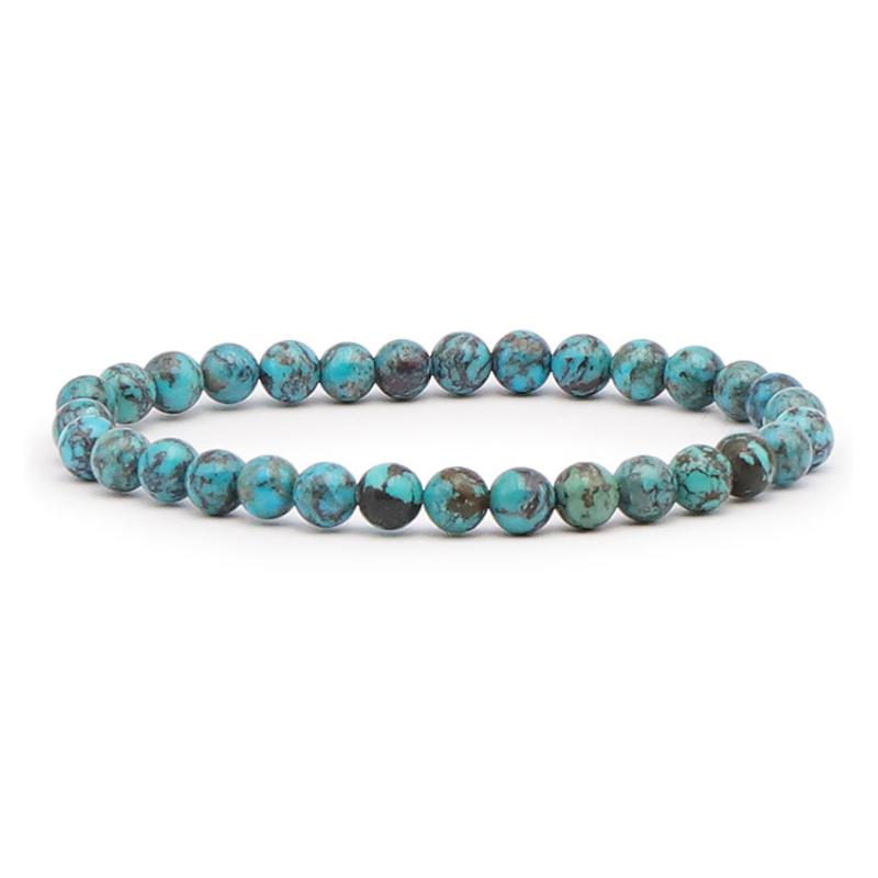 Bracelet turquoise Arizona A+ (boules 5-6mm)