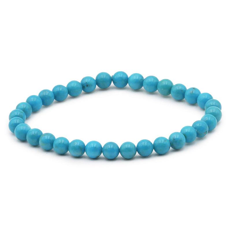 Bracelet turquoise Arizona AA+ (boules 5-6mm)