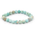 Bracelet turquoise Pérou A (boules 7-8mm)