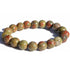 Bracelet unakite (boules 10mm)