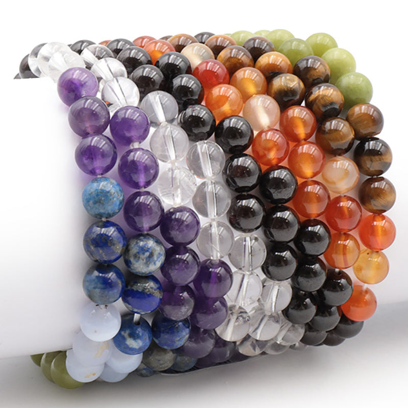 7 chakra bracelet model 4 A (7-8mm balls)