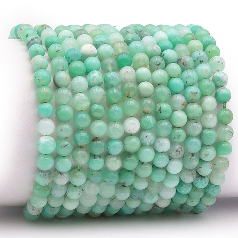 Bracelet Chrysoprase Australie AA+ (boules 5-6mm)