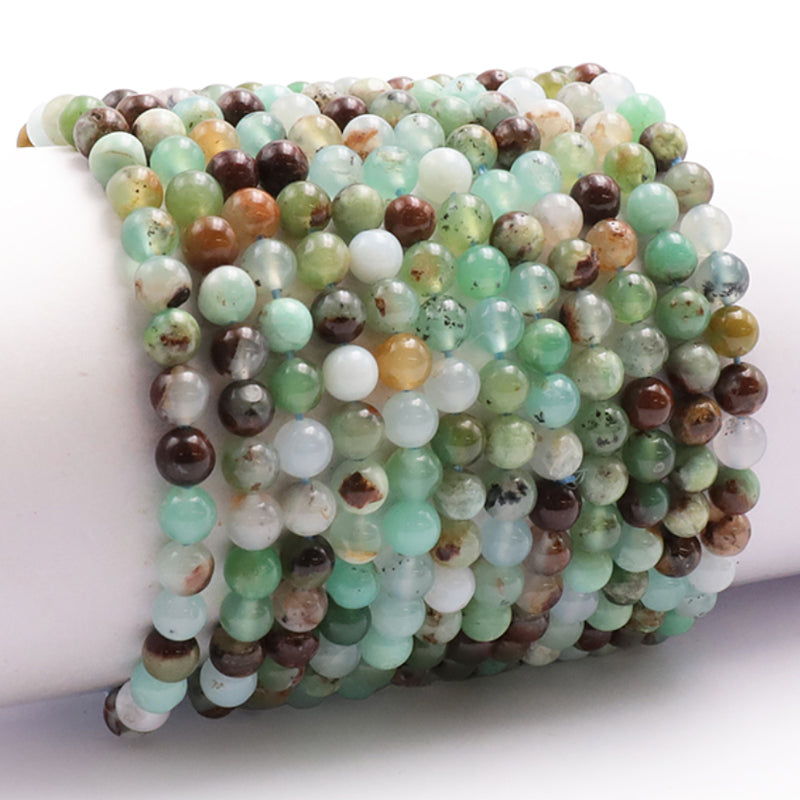 Bracelet Chrysoprase Australie A+ (boules 5-6mm)