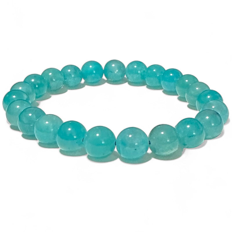 Bracelet amazonite Etats-Unis AAA (boules 7-8mm)