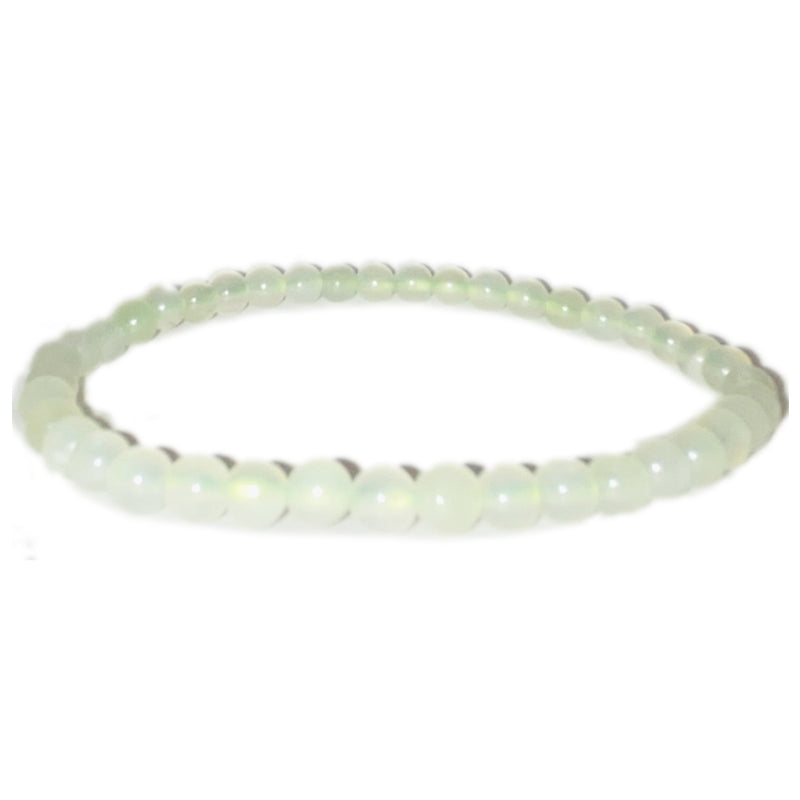 Green jade bracelet from China A (3-4mm balls)