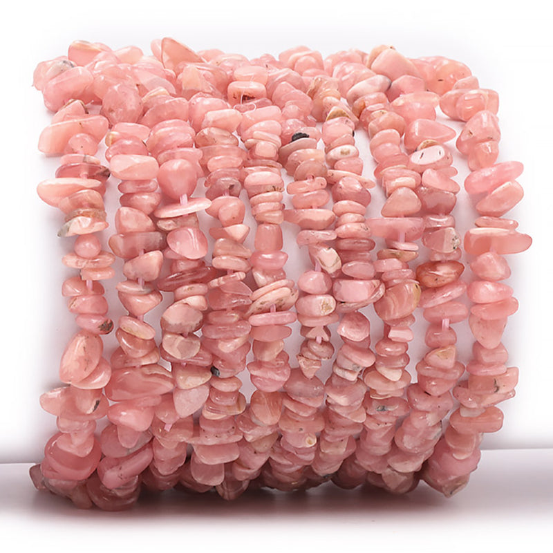 Bracelet rhodochrosite Argentine A+ (perles baroques)