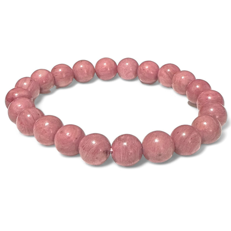 Bracelet rhodonite Australie AA (boules 7-8mm)