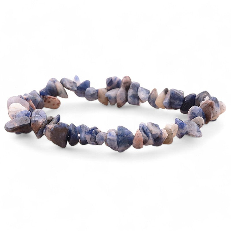 Bracelet sodalite Brésil A (perles baroques)