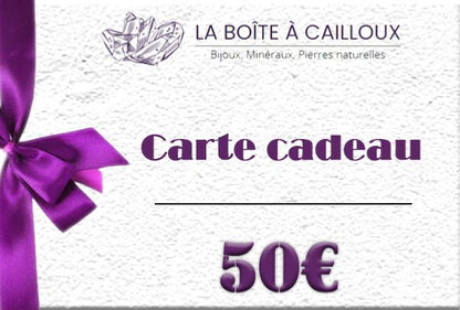 Chèque Cadeau 50€