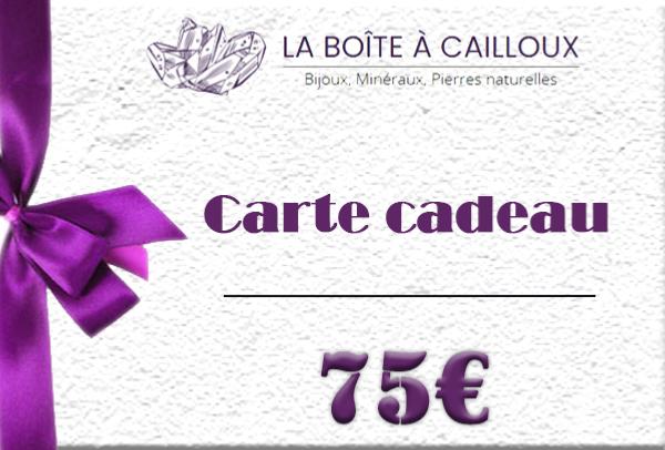 Chèque Cadeau 75€