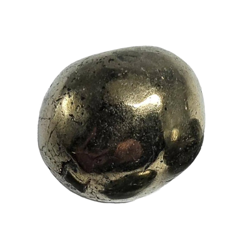 Chalcopyrite Peru A (rolled stone)