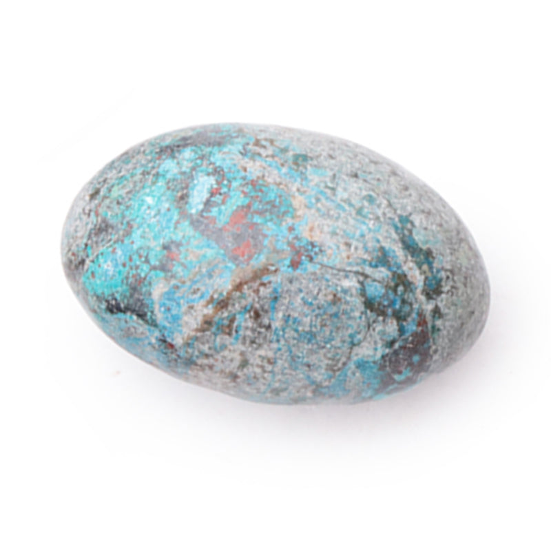 Chrysocolla Peru A (rolled stone)