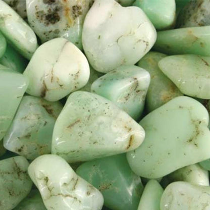 Chrysoprase Australie AB (pierre roulée) 