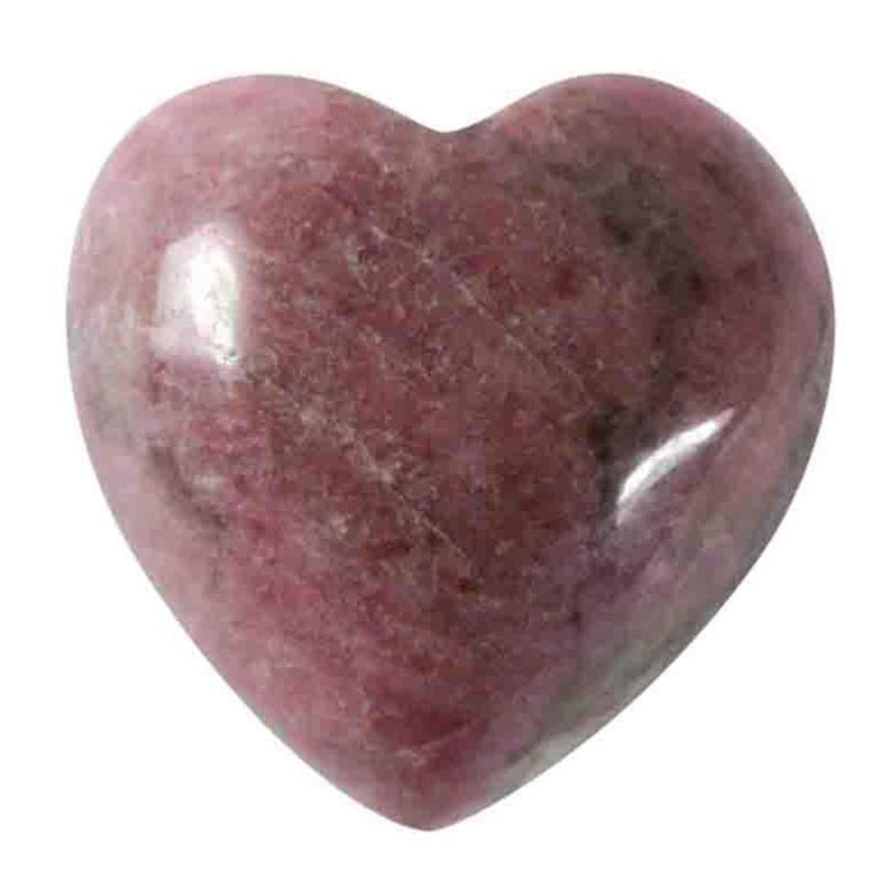 Coeur rhodonite Madagascar A 15mm