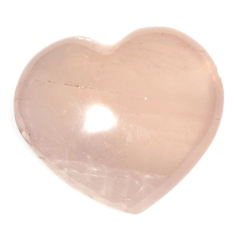 Heart Rose Quartz Madagascar A+ 50-60mm