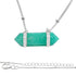 Collier amazonite Pérou argent 925