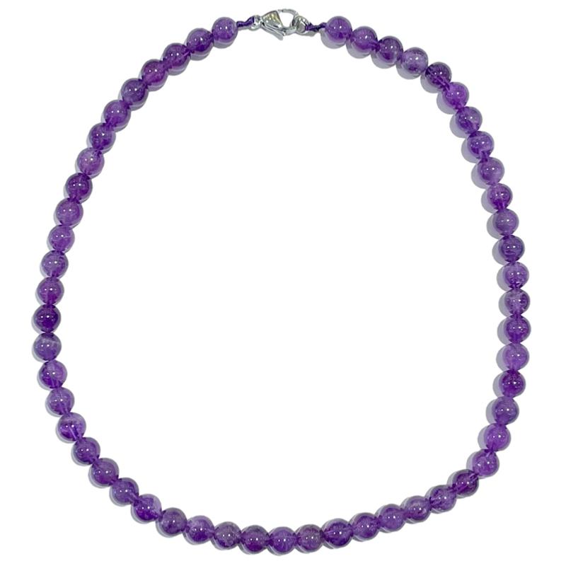 Collier améthyste Brésil A - 45cm