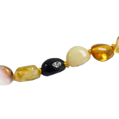 Collier bébé ambre multicolore Ltuanie A