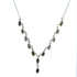 Collier labradorite Madagascar AA argent 925