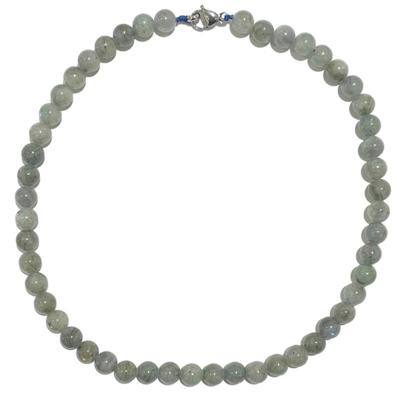 Collier labradorite Madagascar A - 45cm