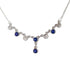 Collier lapis lazuli Afghanistan AA argent 925