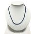 Collier lapis lazuli Afghanistan AA (perles facettées 3-4mm) - 45cm