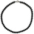 Collier obsidienne oeil céleste Mexique A - 45cm