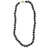 Collier pierre de lave Chine A (boules 7-8mm) 45cm