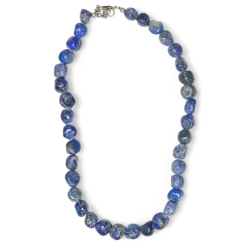 Collier lapis lazuli Afghanistan A (pierres roulées ) - 42-45cm