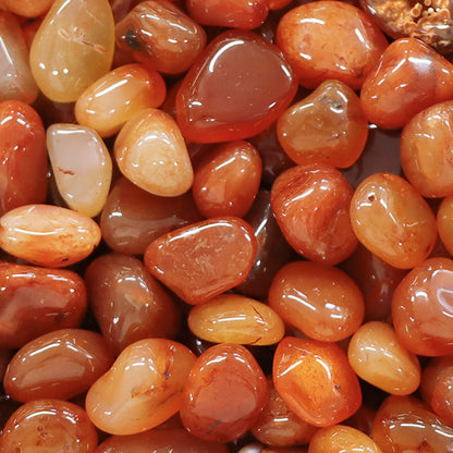 Carnelian India A (rolled stone)