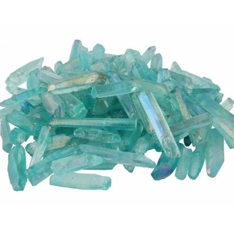 Pointe de cristal aqua aura 3-5g