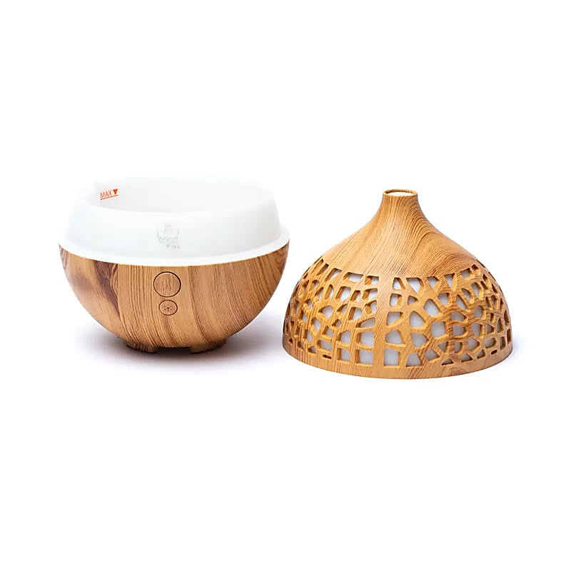 Aroma and essential oil diffuser Natural round decoration USB