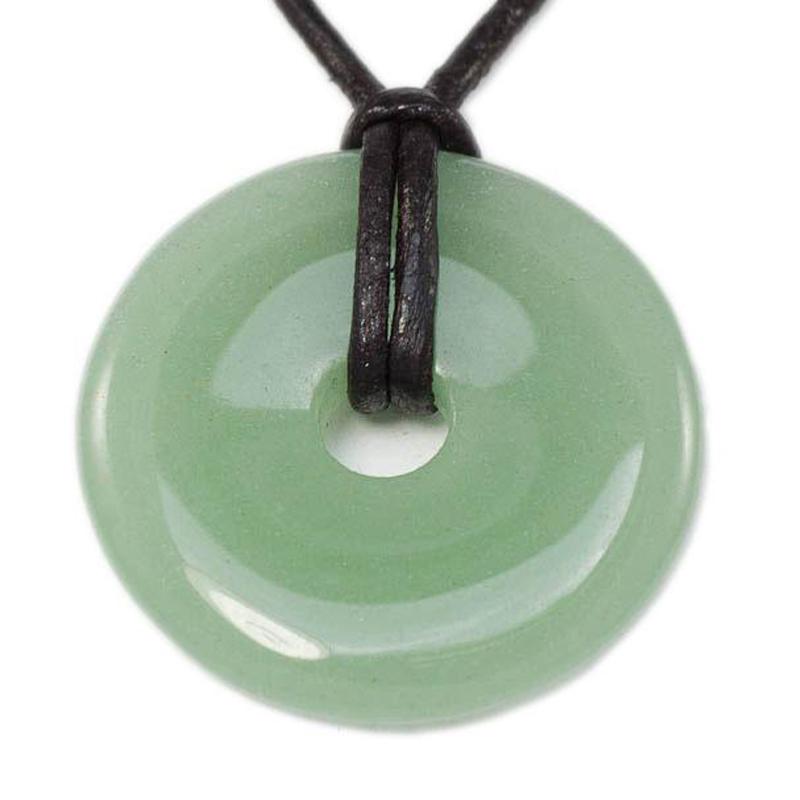 Donut ou PI Chinois aventurine verte (2cm)