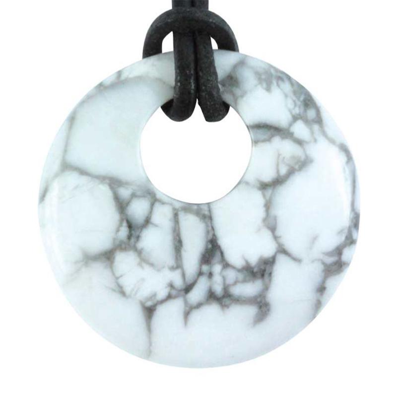 Donut rond 30mm howlite