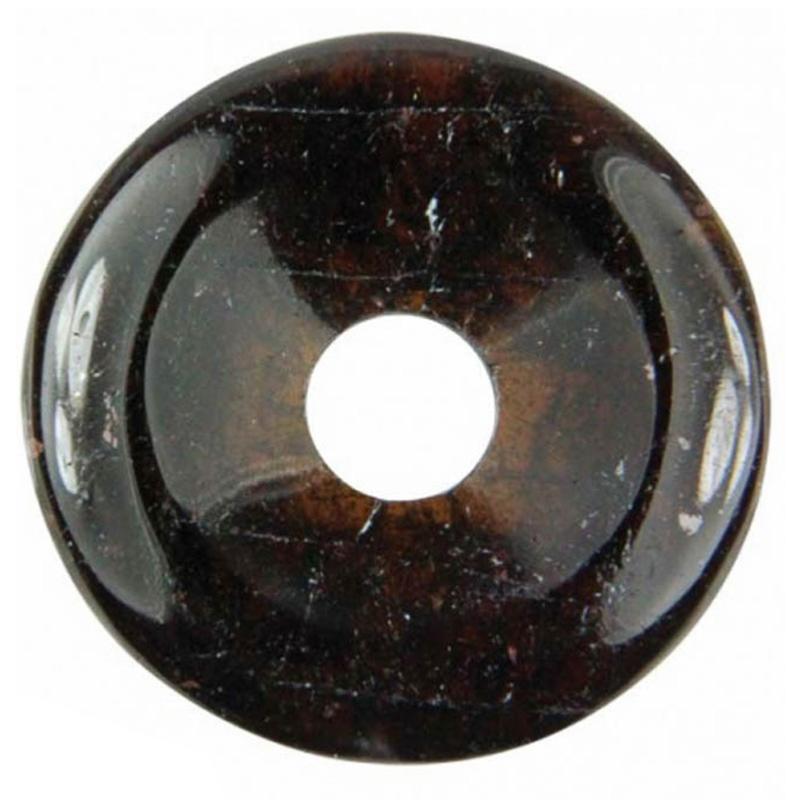 Donut ou PI Chinois tourmaline marron (4cm)