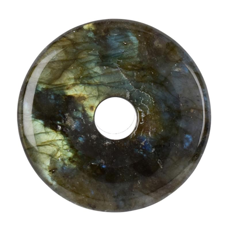 Donut ou PI Chinois labradorite Madagascar AA (38-42mm)