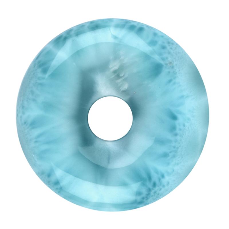 Donut ou PI Chinois Larimar AAA - 38-42mm