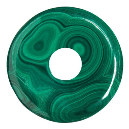 Donut ou PI Chinois malachite (20-22mm)